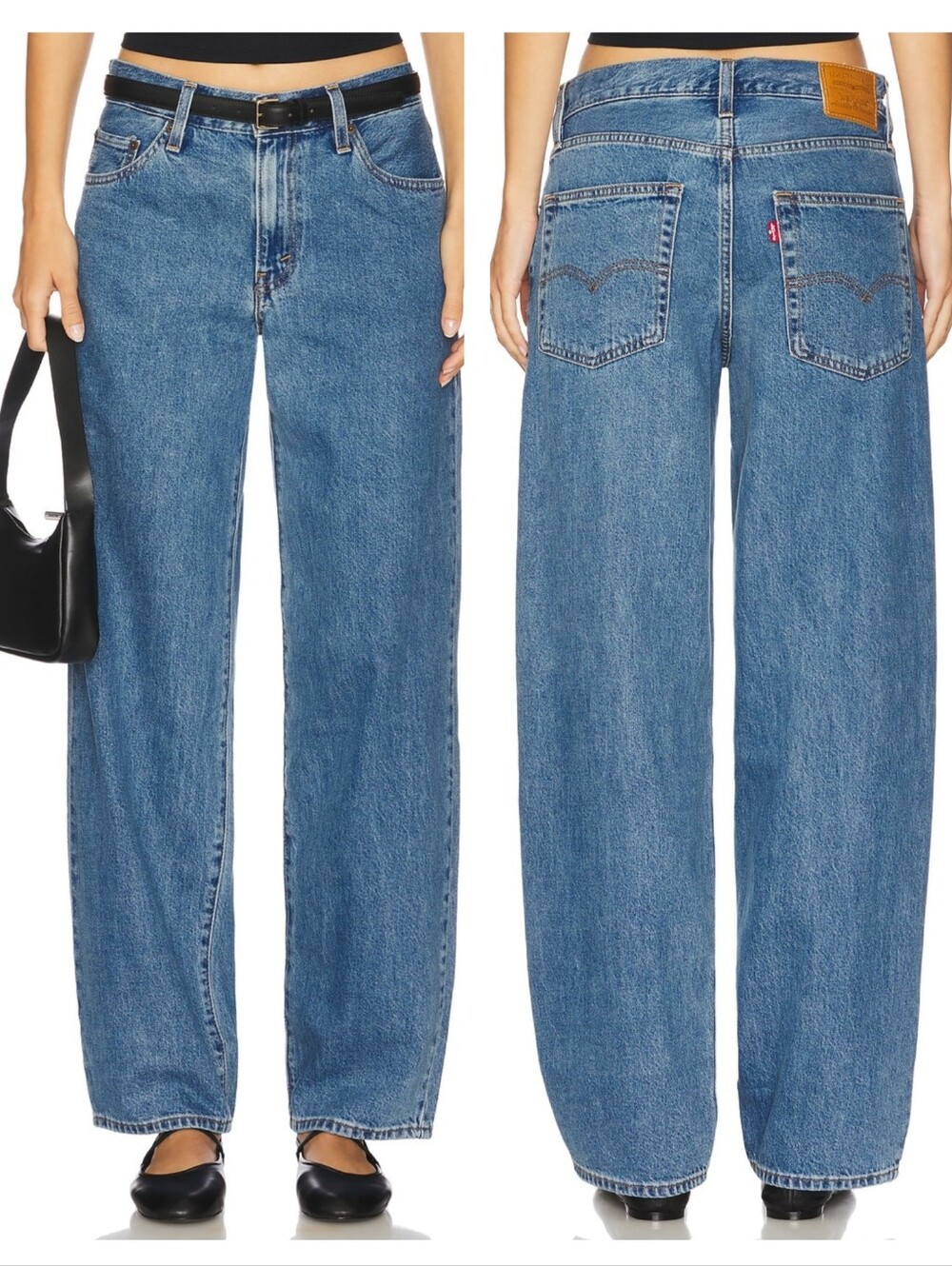 Levi's Baggy Dad Jeans in Own It Stone Size 27 32" Inseam